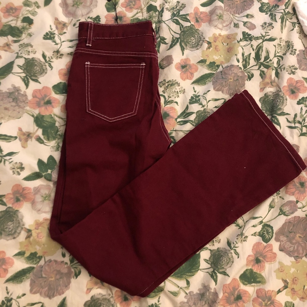 Contrast stitch UNIF jeans